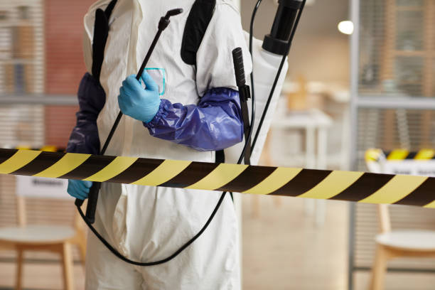 Professional Hoarding Cleanup technician working in Chester, NJ
